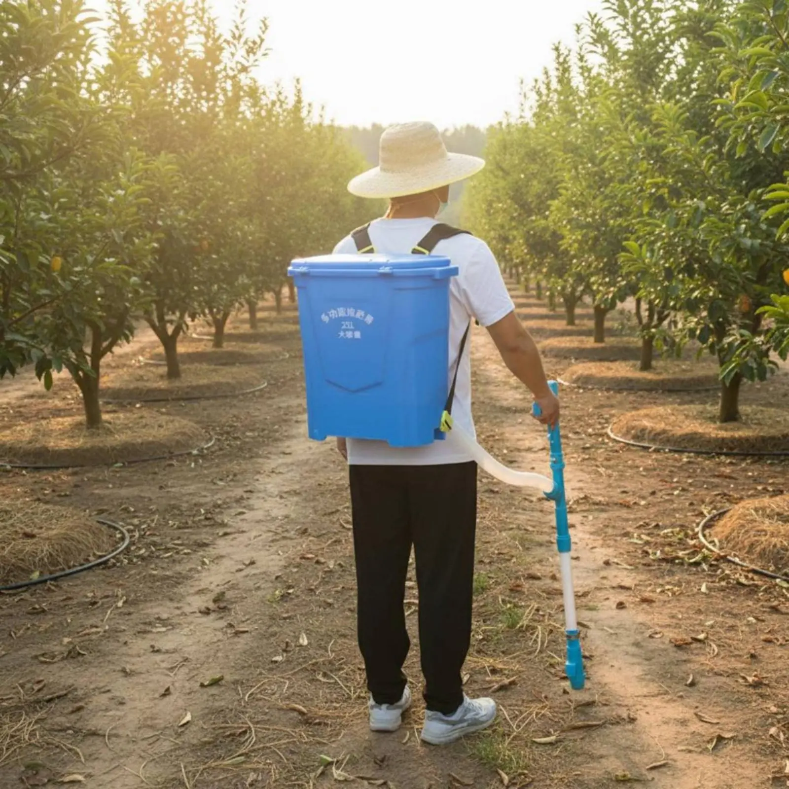 Backpack Soil Enhancer Applicator Labor Saving Double Pipe Fertilizing Tool Manual Granular Dispenser Precise Application
Backpack Soil Enhancer Applicator Labor Saving Double Pipe Fertilizing Tool Manual Granular Dispenser Precise Application
