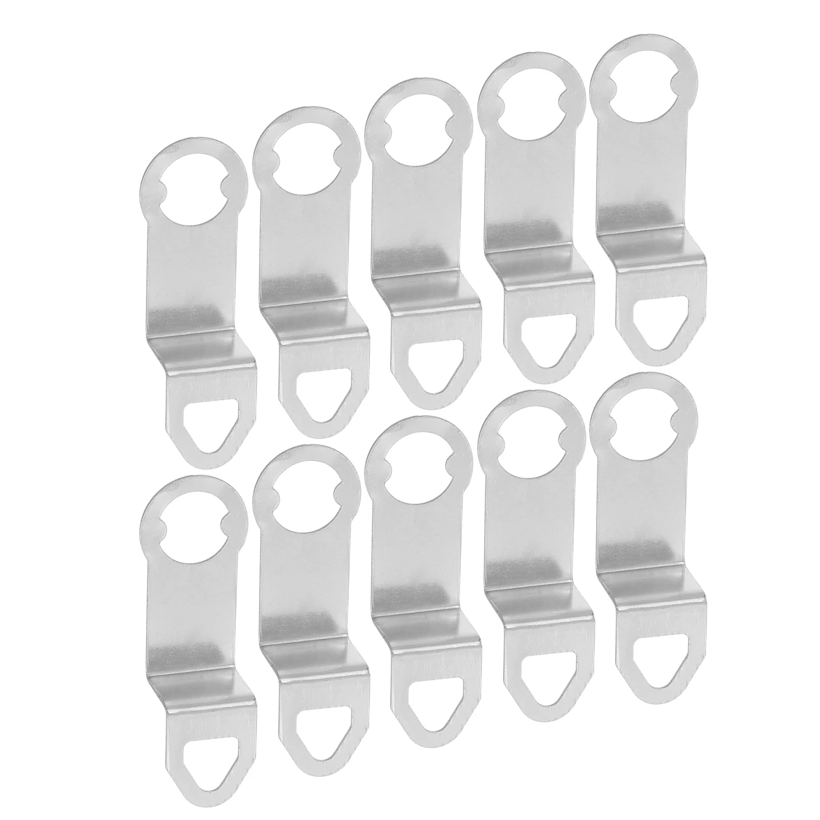10 Pcs Clock Pendulum Hook Wall Movement Repair Replacement Kit Silver Iron Hanging
10 Pcs Clock Pendulum Hook Wall Movement Repair Replacement Kit Silver Iron Hanging