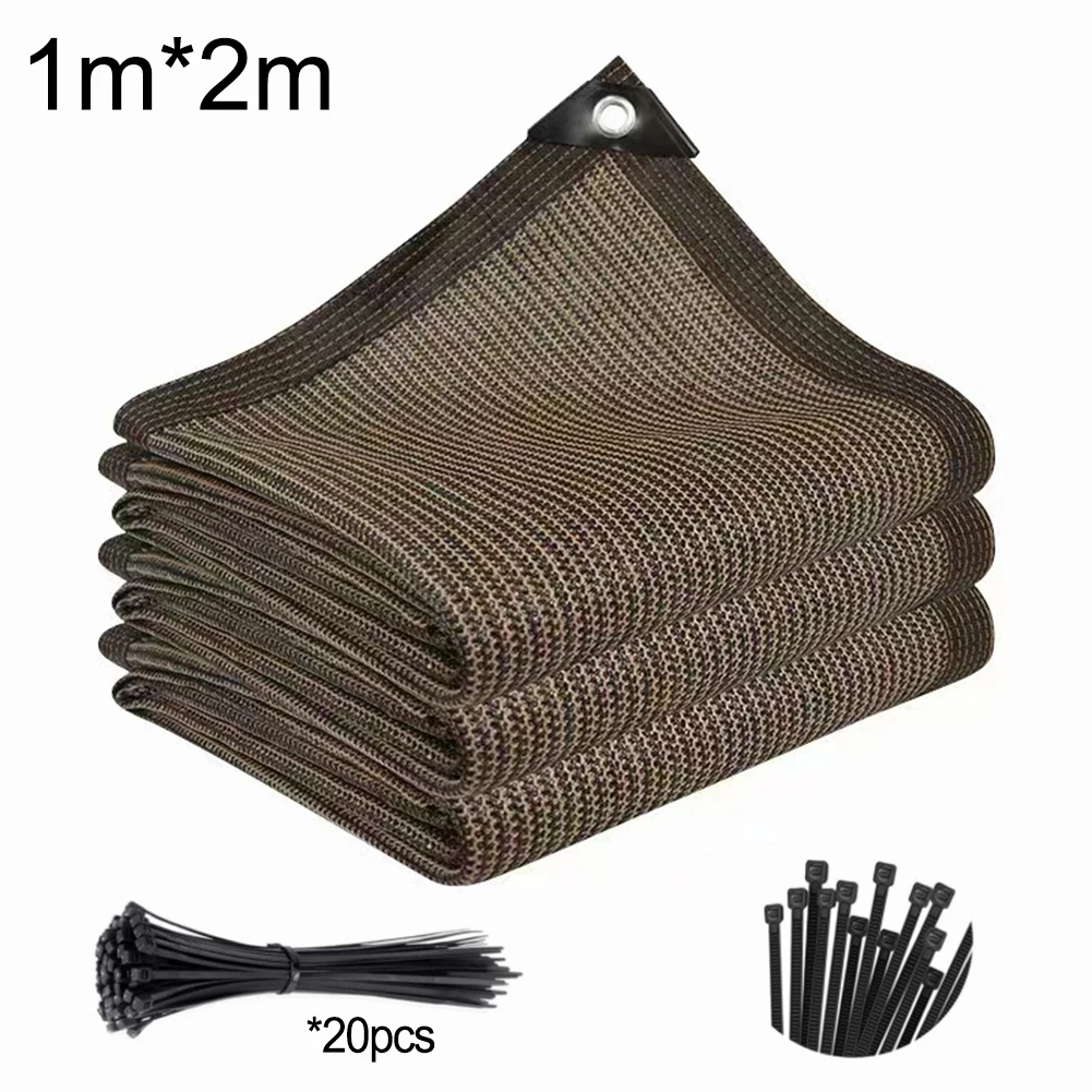 Brown Shade Net for Balcony Garden Patio UV Blocking Water Through Reinforced Corners 1.2m 1.6m 1.5x5m Polyethylene UV Coated
Brown Shade Net for Balcony Garden Patio UV Blocking Water Through Reinforced Corners 1.2m 1.6m 1.5x5m Polyethylene UV Coated