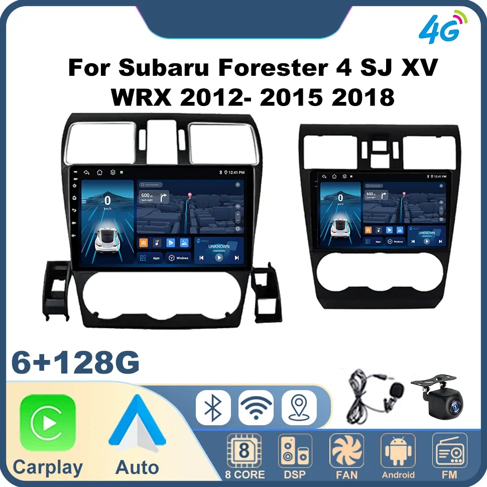Car Screen Android Auto Car Radio for Subaru Forester 4 SJ XV WRX 2012- 2015 2018 Car Multimedia Player BT IPS DSP 2din Stereo
Car Screen Android Auto Car Radio for Subaru Forester 4 SJ XV WRX 2012- 2015 2018 Car Multimedia Player BT IPS DSP 2din Stereo
