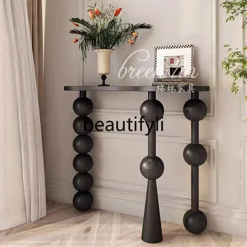 medieval style entrance table/French retro solid wood door entry case//aisle decorative cabinet1225
medieval style entrance table/French retro solid wood door entry case//aisle decorative cabinet1225