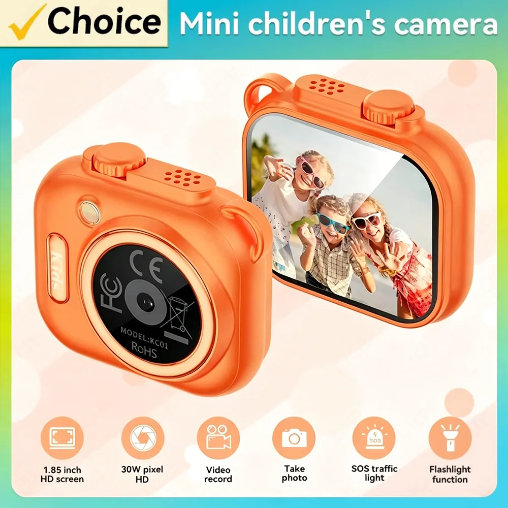 2026 New Kids Camera Watch Mini Digital Camera with Music Alarm Clock Educational Story Toy Birthday Gift for Boys Girls
2026 New Kids Camera Watch Mini Digital Camera with Music Alarm Clock Educational Story Toy Birthday Gift for Boys Girls