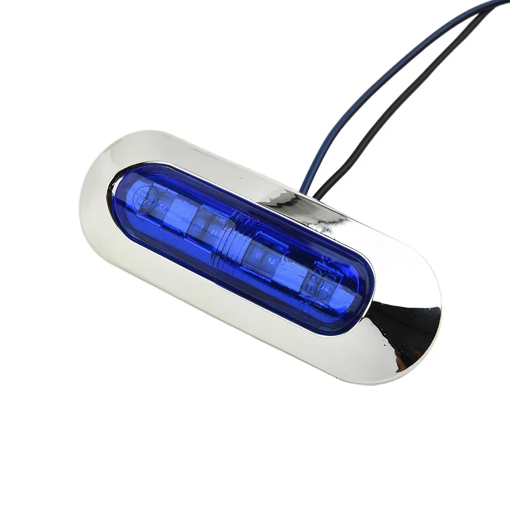 Lamp Marine Boat Truck Side Lights Walkway Stair 12-24V 4 LED Accessories Blue Courtesy Lights RV Trailer Replacement
Lamp Marine Boat Truck Side Lights Walkway Stair 12-24V 4 LED Accessories Blue Courtesy Lights RV Trailer Replacement