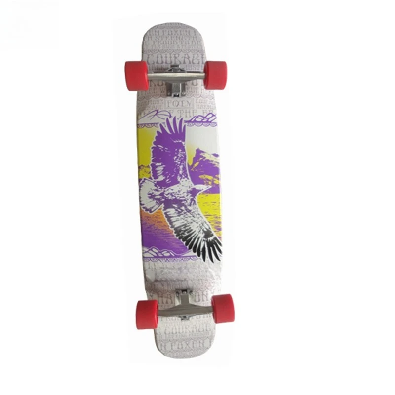 Professional all-round dance board longboard plus maple professional four-wheel road
Professional all-round dance board longboard plus maple professional four-wheel road