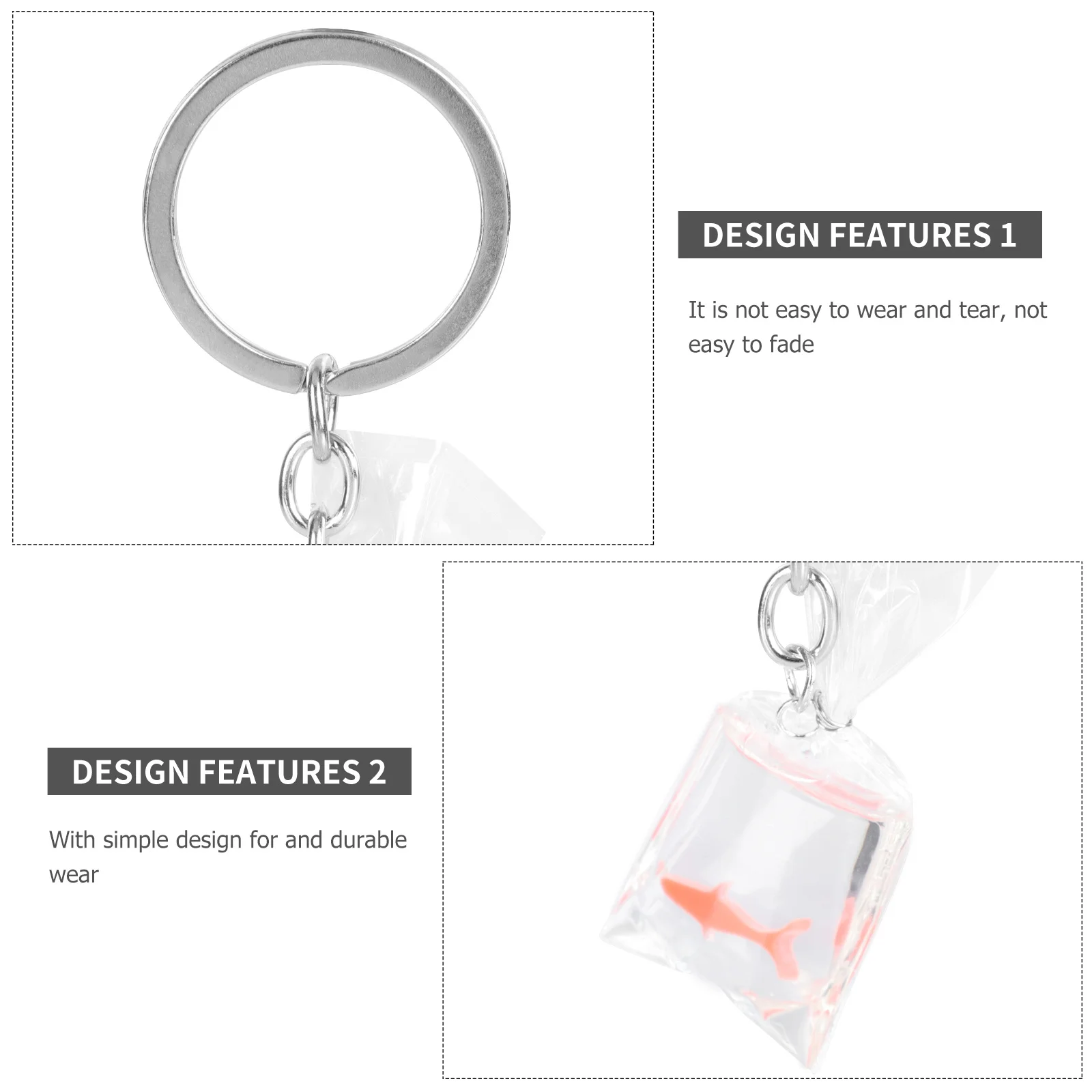 Resin Key Chain Tropical Fish Pendant Creative Colorful Water Bag Charm Blessing Accessory Wallet Handbag Decor
Resin Key Chain Tropical Fish Pendant Creative Colorful Water Bag Charm Blessing Accessory Wallet Handbag Decor