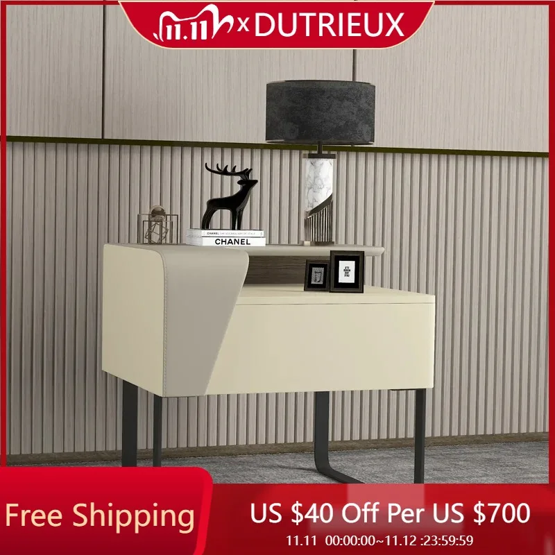 White Cream Bedside Table Style Simple Minimalist Aesthetic Organizer Night Table Accent Modern Mesa De Cabeceira Home Furniture
White Cream Bedside Table Style Simple Minimalist Aesthetic Organizer Night Table Accent Modern Mesa De Cabeceira Home Furniture