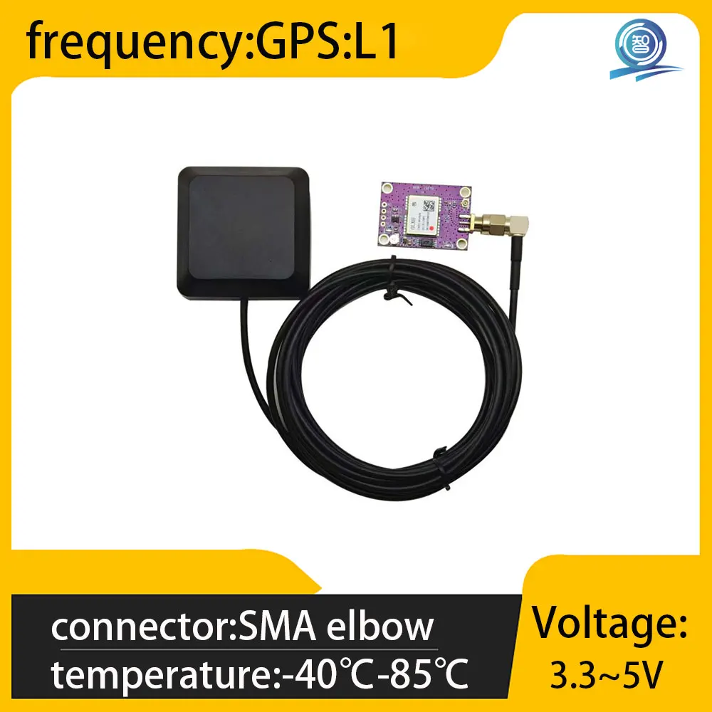 GNSS Antenna & RTK Module Kit GPS/BeiDou/Galileo Multi-Band cm Accuracy SMA Elbow Connector
GNSS Antenna & RTK Module Kit GPS/BeiDou/Galileo Multi-Band cm Accuracy SMA Elbow Connector