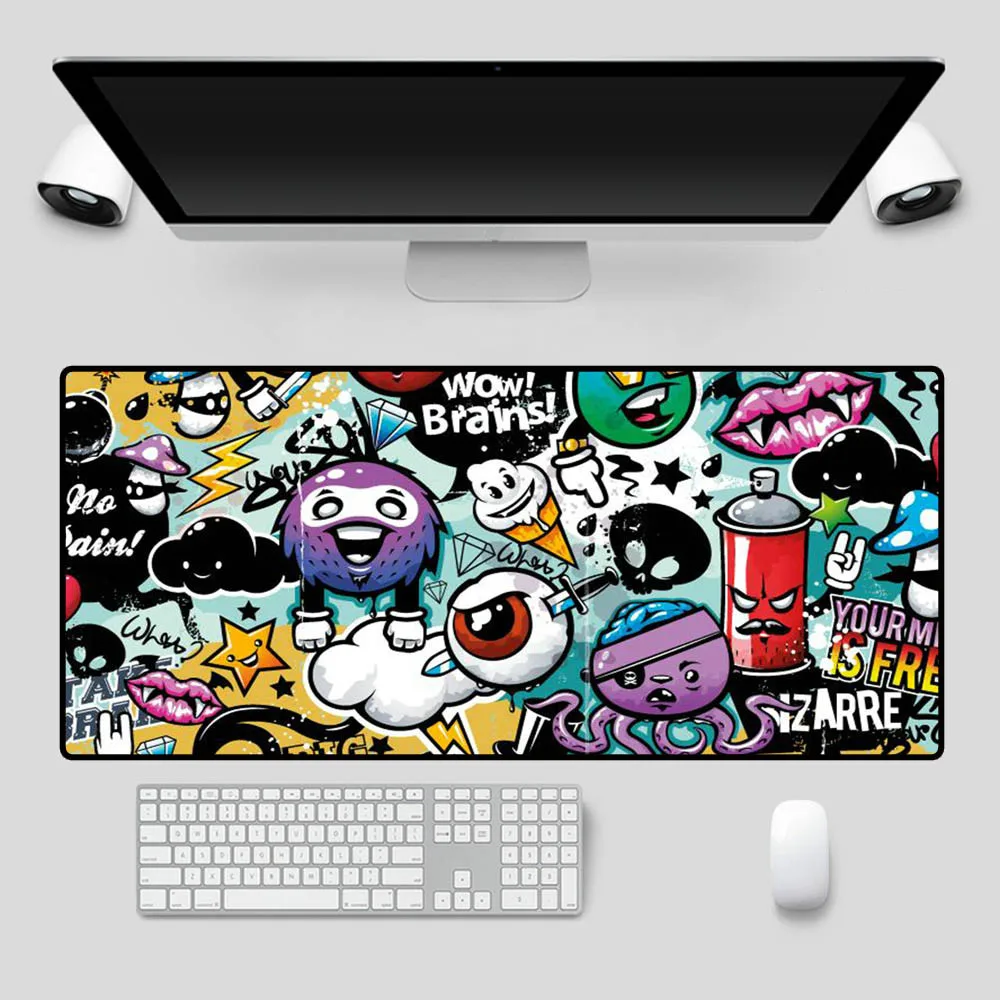 Mairuige Animated Mouse Pad Colorful Graffiti Game Console Accessories Computer Notebook Office Keyboard Mouse Pad Gaming Desk
Mairuige Animated Mouse Pad Colorful Graffiti Game Console Accessories Computer Notebook Office Keyboard Mouse Pad Gaming Desk