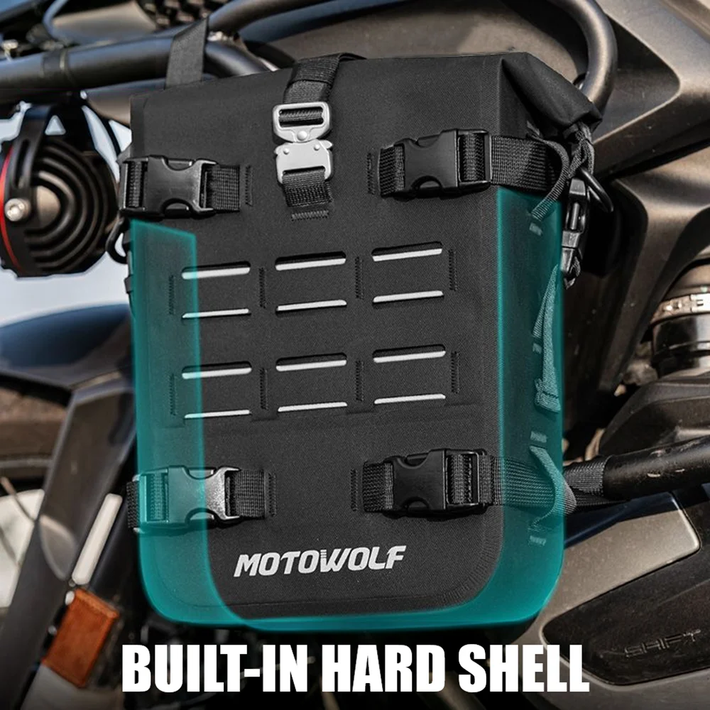 Motorcycle Bumper Bag Waterproof 6L Universal Motorcycle Side Frame Bag with Internal Support Travel Luggage Tool Box
Motorcycle Bumper Bag Waterproof 6L Universal Motorcycle Side Frame Bag with Internal Support Travel Luggage Tool Box