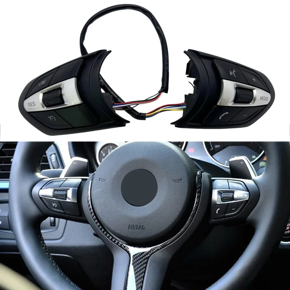 Car Multi-function Steering Wheel Button Switch For BMW M sports 1 3 4 5 6 7 Series F20 F21 F22 F23 F30 F31 F32 2012-2018
Car Multi-function Steering Wheel Button Switch For BMW M sports 1 3 4 5 6 7 Series F20 F21 F22 F23 F30 F31 F32 2012-2018