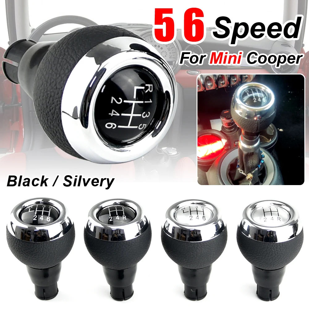 Car Gear Shift Knob MT Lever Shifter Knob Leather Head For MINI COOPER R55 R56 R57 R58 R59 F55 F56 F54 F57 COUNTRYMAN R60 R61
Car Gear Shift Knob MT Lever Shifter Knob Leather Head For MINI COOPER R55 R56 R57 R58 R59 F55 F56 F54 F57 COUNTRYMAN R60 R61