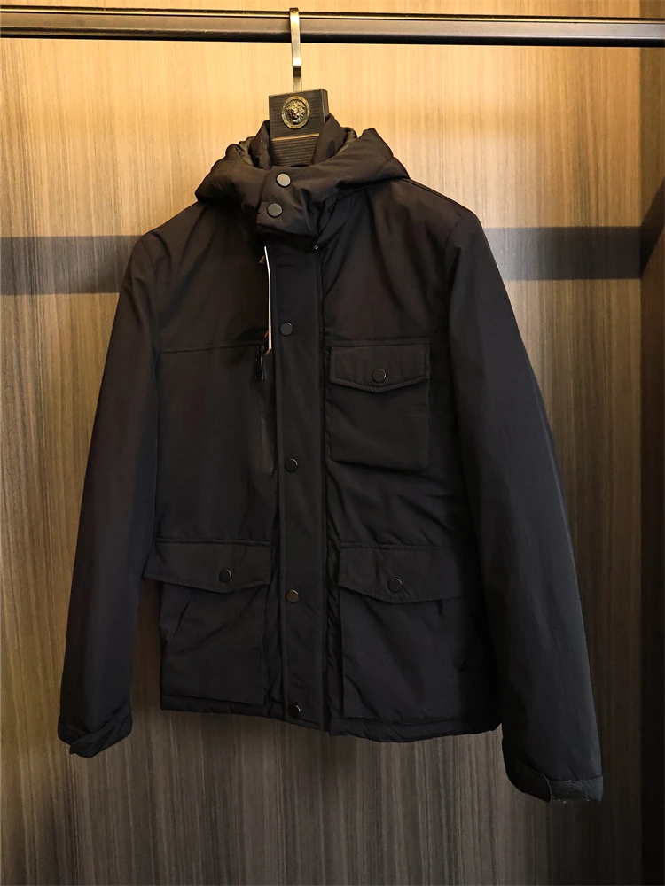 Water-Resistant Men's Cotton Jacket Autumn Winter Thickened Warm Fashion City Style with Multiple Pockets Three-Dimensional B...
Water-Resistant Men's Cotton Jacket Autumn Winter Thickened Warm Fashion City Style with Multiple Pockets Three-Dimensional B...