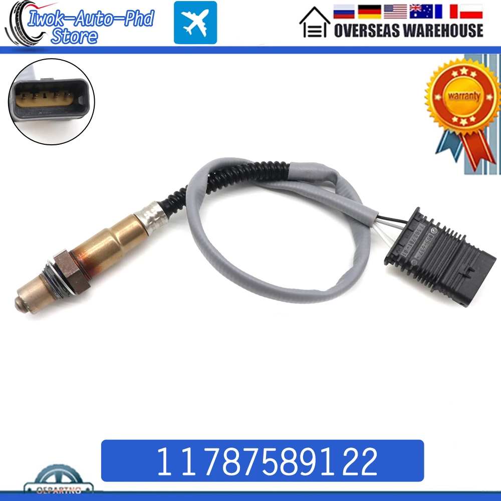 11787589122 Rear Air Fuel Ratio Lambda O2 Oxygen Sensor for BMW F10 F11 F20 F21 F22 F23 F25 F26 F30 F31 F32 F33 F34 X3 X4
11787589122 Rear Air Fuel Ratio Lambda O2 Oxygen Sensor for BMW F10 F11 F20 F21 F22 F23 F25 F26 F30 F31 F32 F33 F34 X3 X4