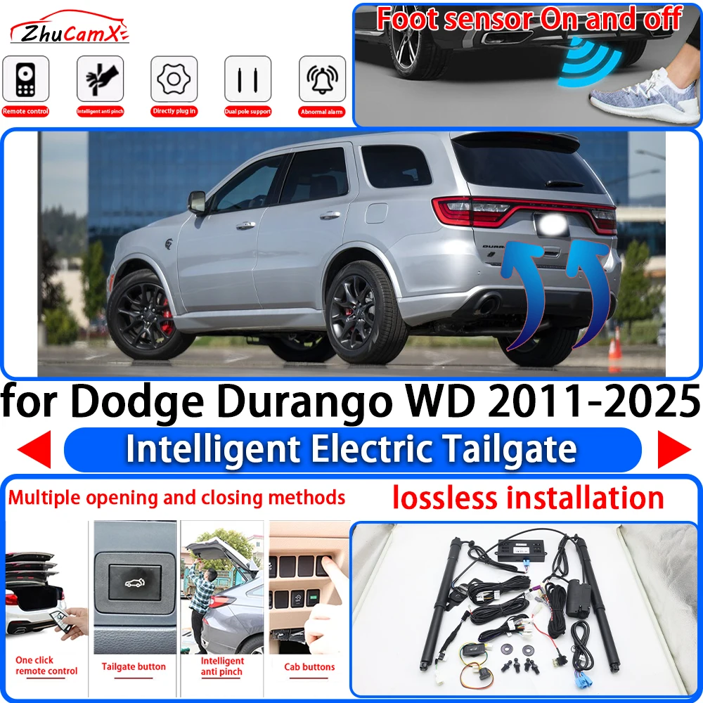 ZhuCamX for Dodge Durango WD 2011-2025 Power Liftgate Trunk Electric Suction Tailgate Intelligent Tail Gate Lift Strut System
ZhuCamX for Dodge Durango WD 2011-2025 Power Liftgate Trunk Electric Suction Tailgate Intelligent Tail Gate Lift Strut System