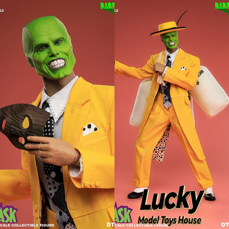 DARK TOYS DTM008 1/6 Green Head The Mask Jim Carrey Action Figure Collection Yellow Tuxedo Suit Cloth 12" Full Set Male Soldier
DARK TOYS DTM008 1/6 Green Head The Mask Jim Carrey Action Figure Collection Yellow Tuxedo Suit Cloth 12" Full Set Male Soldier