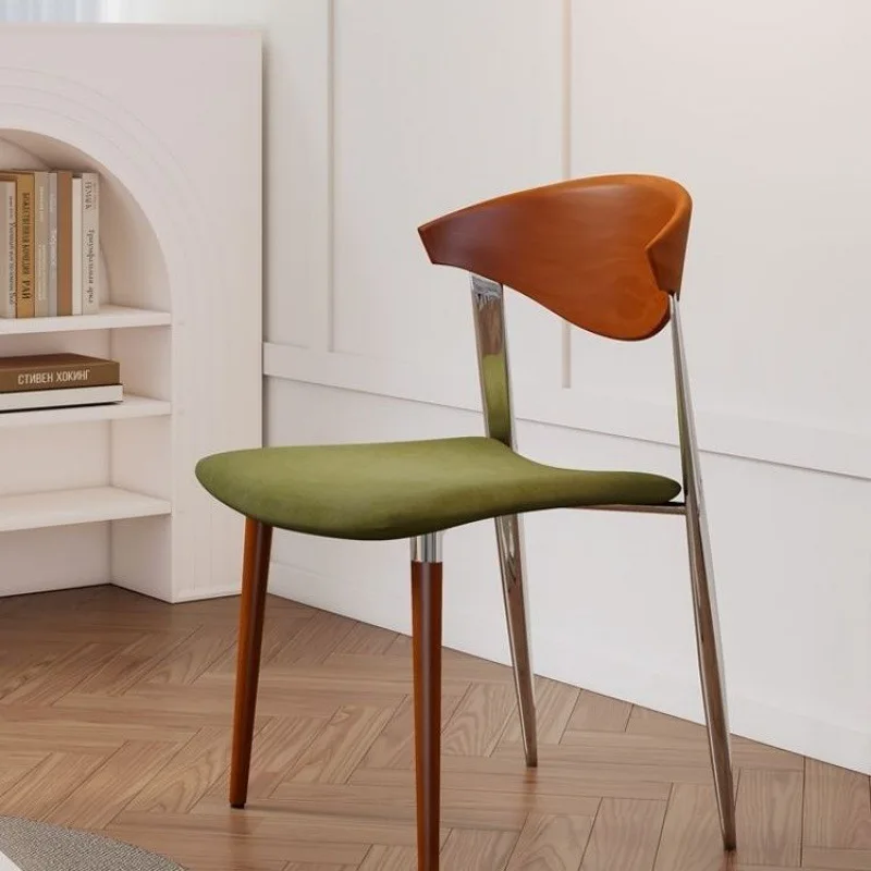 Dining chair solid wood Nordic medieval designer modern wrought iron backrest casual desk chair home
Dining chair solid wood Nordic medieval designer modern wrought iron backrest casual desk chair home