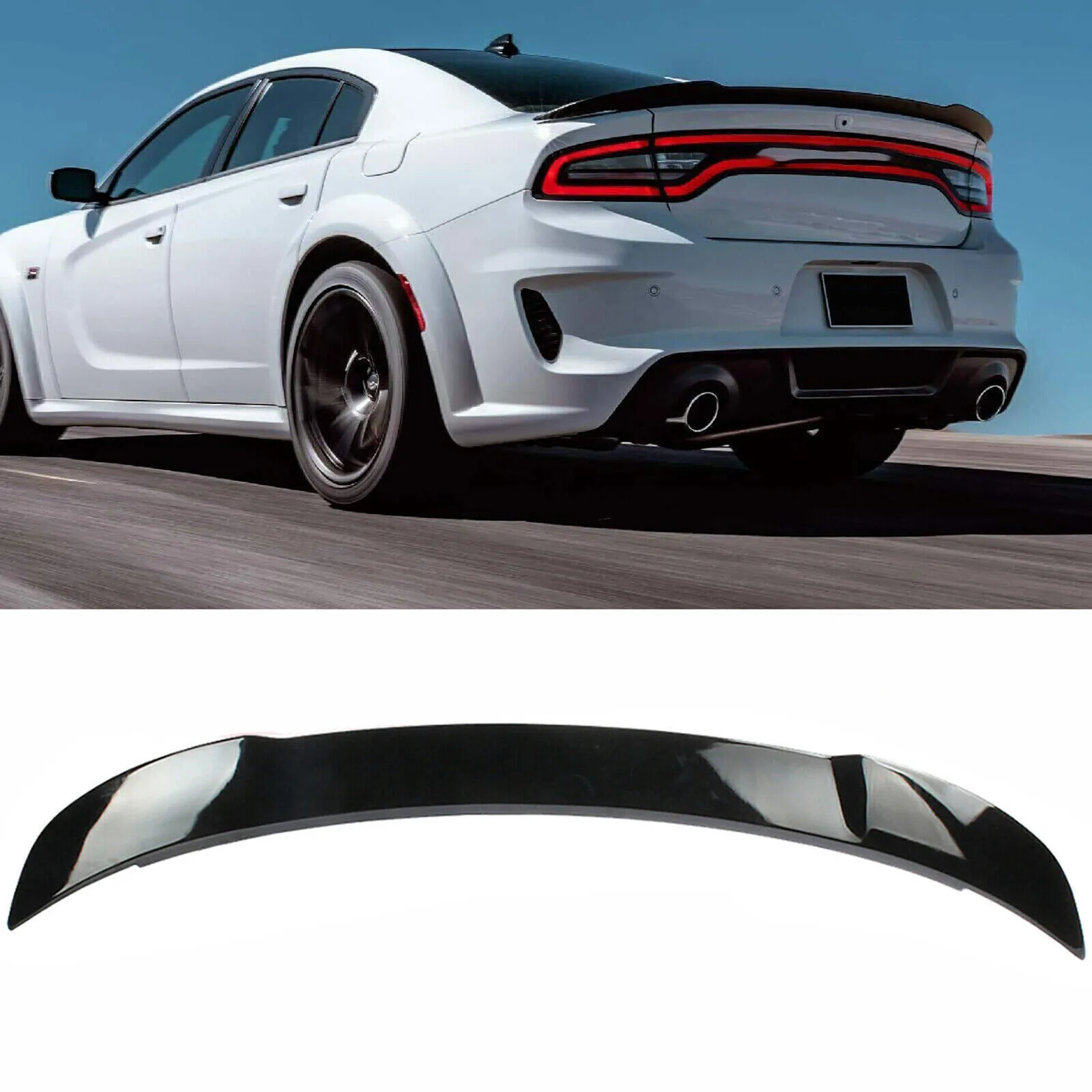 Fits 2015-23 Dodge Charger Hellcat Style Gloss Black Rear Trunk Spoiler Wing US
Fits 2015-23 Dodge Charger Hellcat Style Gloss Black Rear Trunk Spoiler Wing US