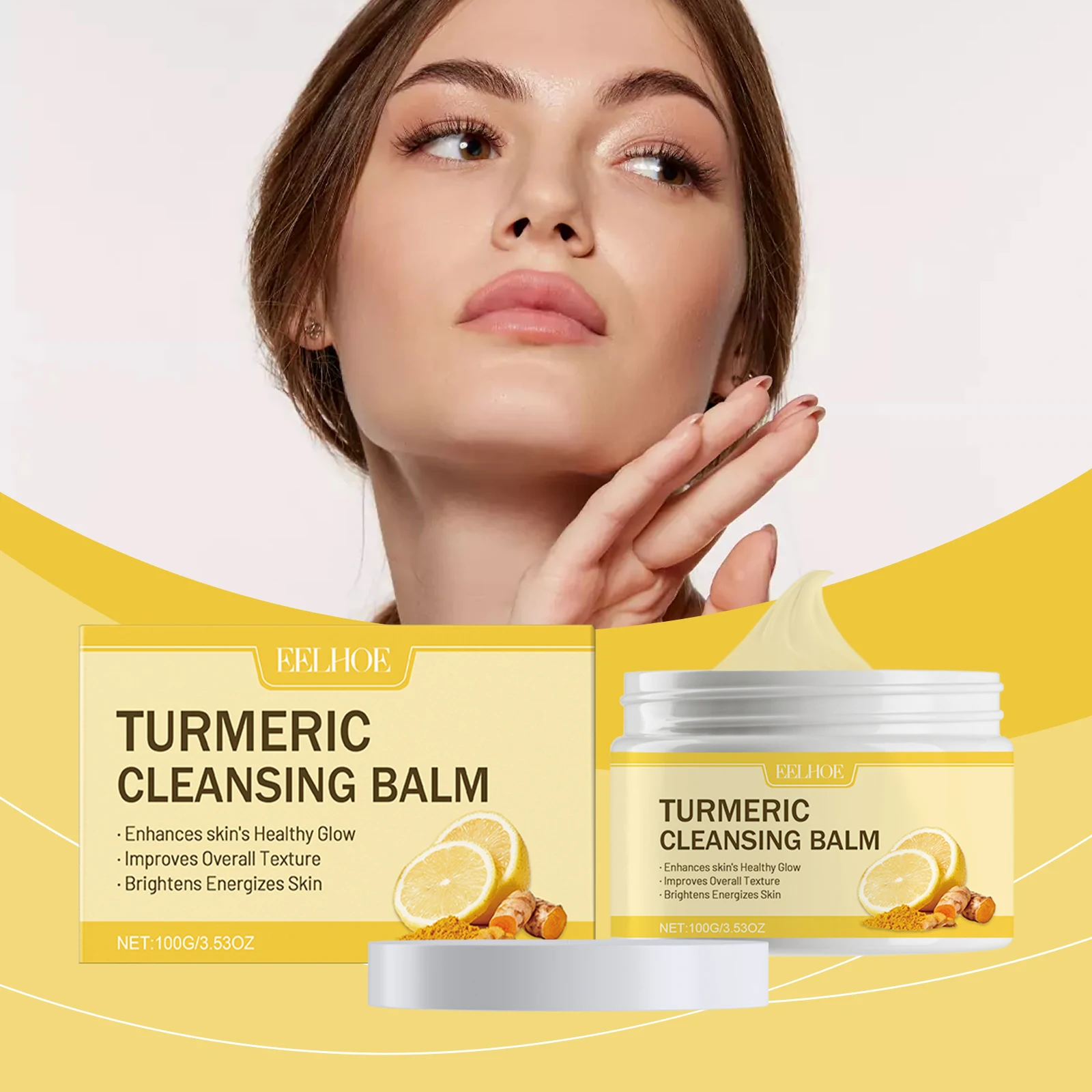 EELHOE Ginger and Lemon Makeup Remover Cleanses Face Gently and Refreshing Without Tight Makeup Eye and Lip Makeup Remover
EELHOE Ginger and Lemon Makeup Remover Cleanses Face Gently and Refreshing Without Tight Makeup Eye and Lip Makeup Remover