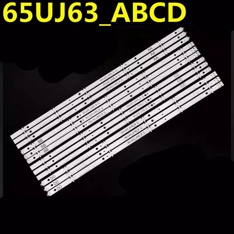 Комплект из 5 светодиодных планок для LIG Innotek 17Y 65 дюймов ABCD 65UJ6300 65UJ6307 65UJ6309 65UJ6320 65UJ632T 65UJ633T 65UJ634T 65UJ630V 65UJ634V
Комплект из 5 светодиодных планок для LIG Innotek 17Y 65 дюймов ABCD 65UJ6300 65UJ6307 65UJ6309 65UJ6320 65UJ632T 65UJ633T 65UJ634T 65UJ630V 65UJ634V