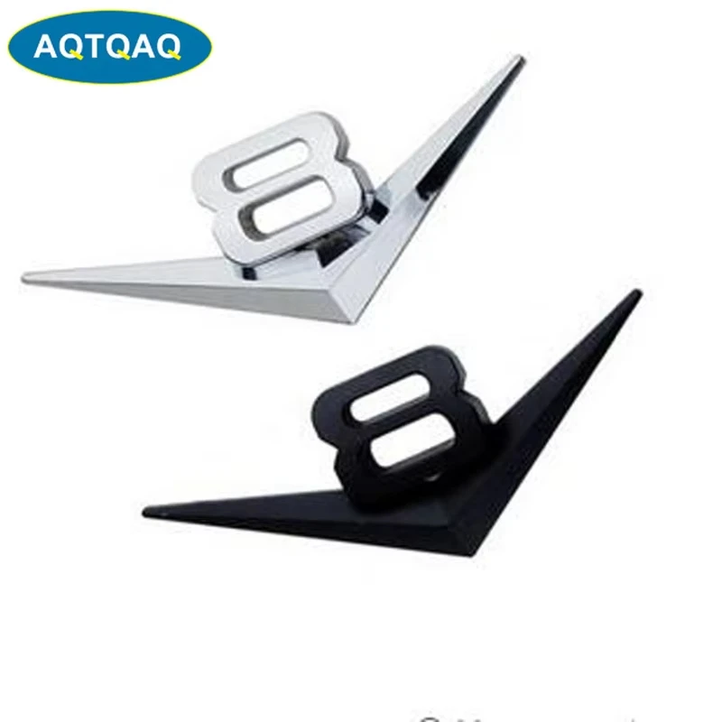 AQTQAQ Autocollant de voiture daffichage de moteur V8 en métal 3D badge demblème costume pour voiture universelle autocolla
AQTQAQ Autocollant de voiture daffichage de moteur V8 en métal 3D badge demblème costume pour voiture universelle autocolla