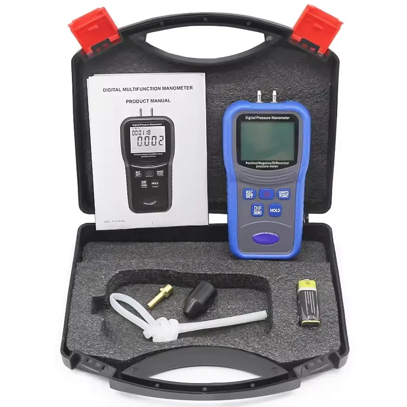 Digital Car Pressure Manometer Large LCD Display with Back Light Dual Port Air Pressure Meter
Digital Car Pressure Manometer Large LCD Display with Back Light Dual Port Air Pressure Meter