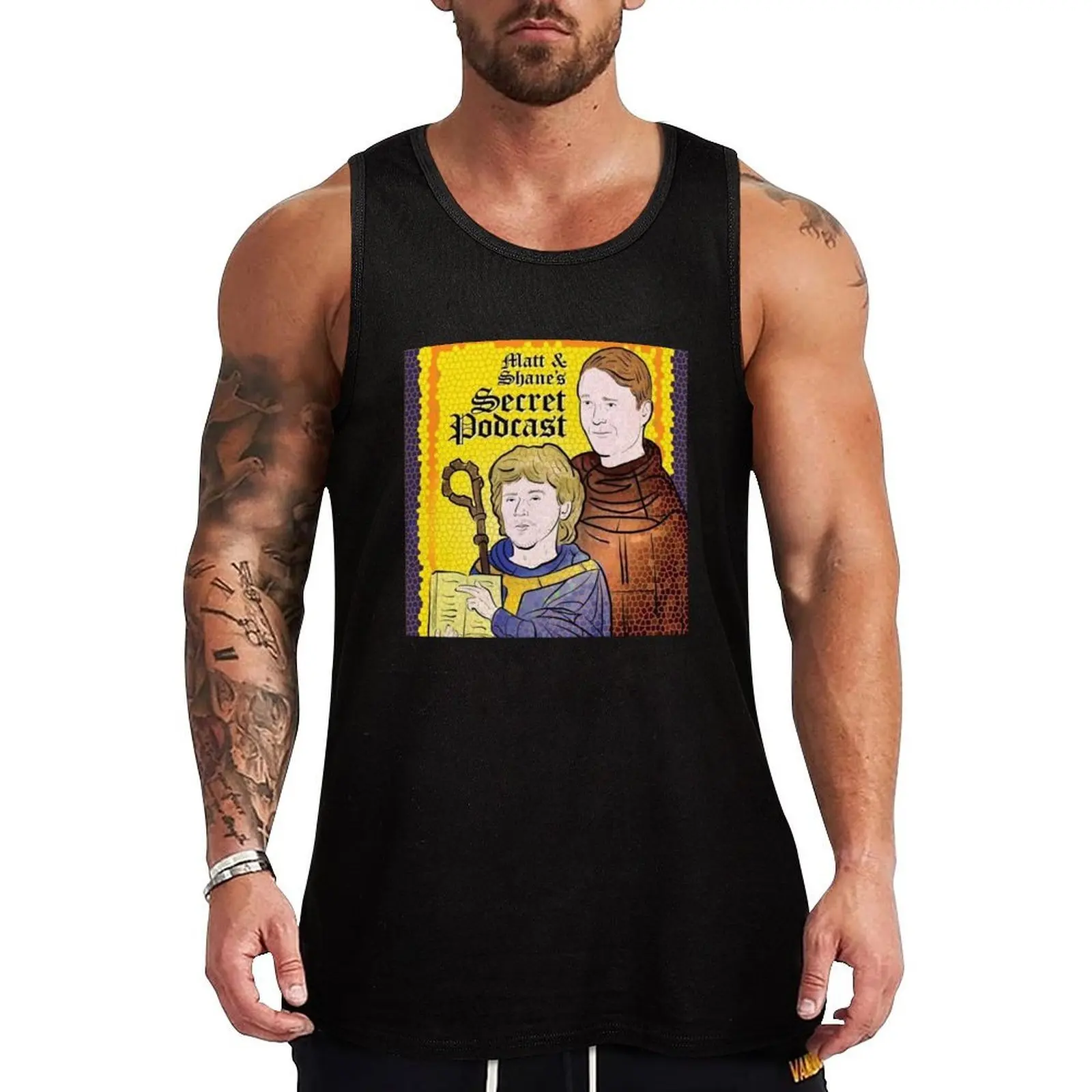 Matt and Shane_s Secret Podcast - The Old Testament Tank Top Essential Tank Top Cotton Casual Sleeveless Undershirt
Matt and Shane_s Secret Podcast - The Old Testament Tank Top Essential Tank Top Cotton Casual Sleeveless Undershirt