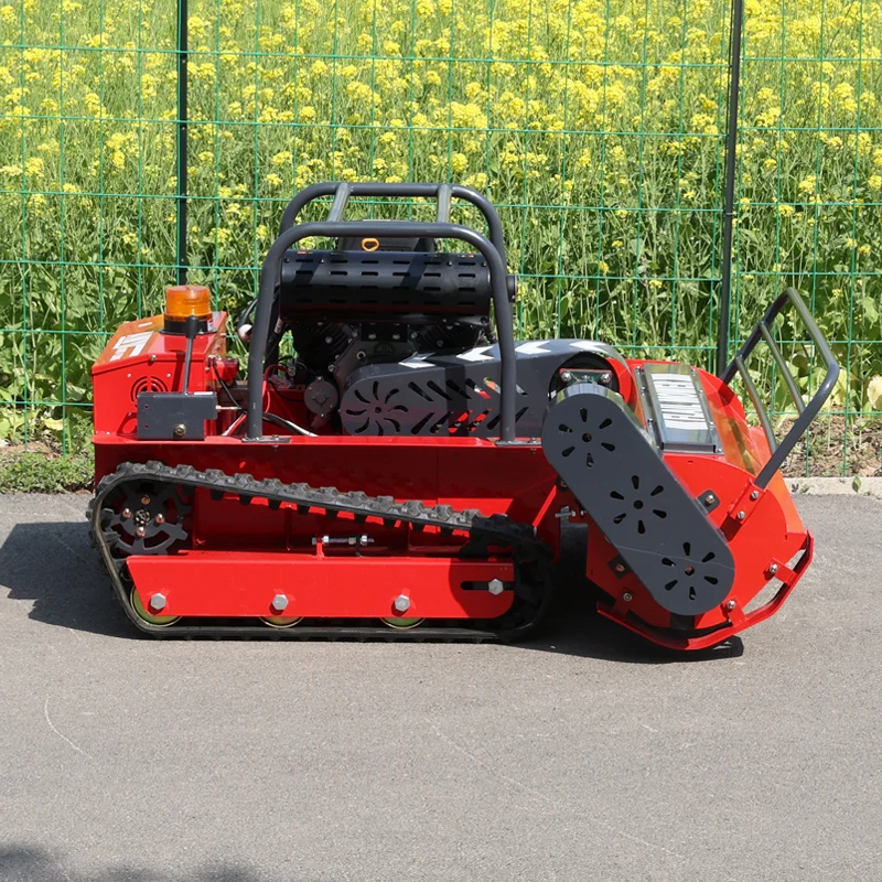 Customized CE EPA Petrol /Diesel Engine All Terrain Rubber Remote Control Robot Flail Lawn Mower
Customized CE EPA Petrol /Diesel Engine All Terrain Rubber Remote Control Robot Flail Lawn Mower