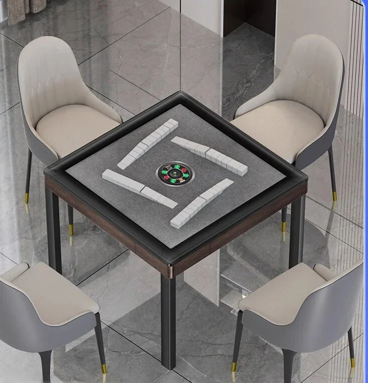 MJY automatic household dining table dual-purpose folding four-port silent machine mahjong table
MJY automatic household dining table dual-purpose folding four-port silent machine mahjong table