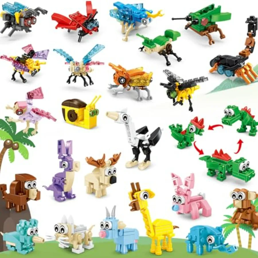 Party Favors for Building Set, 24 Packs Models Building Blocks Toy, Classroom Prizes Goodie Bag Stuffers, Birthday Gift for Boy
Party Favors for Building Set, 24 Packs Models Building Blocks Toy, Classroom Prizes Goodie Bag Stuffers, Birthday Gift for Boy