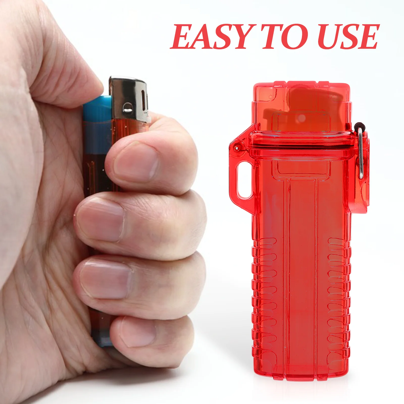 Lighter Sleeve Waterproof Protective Case for Cigarette Lighter Compact Lightweight Portable Holder Storage Container Cute Clear
Lighter Sleeve Waterproof Protective Case for Cigarette Lighter Compact Lightweight Portable Holder Storage Container Cute Clear