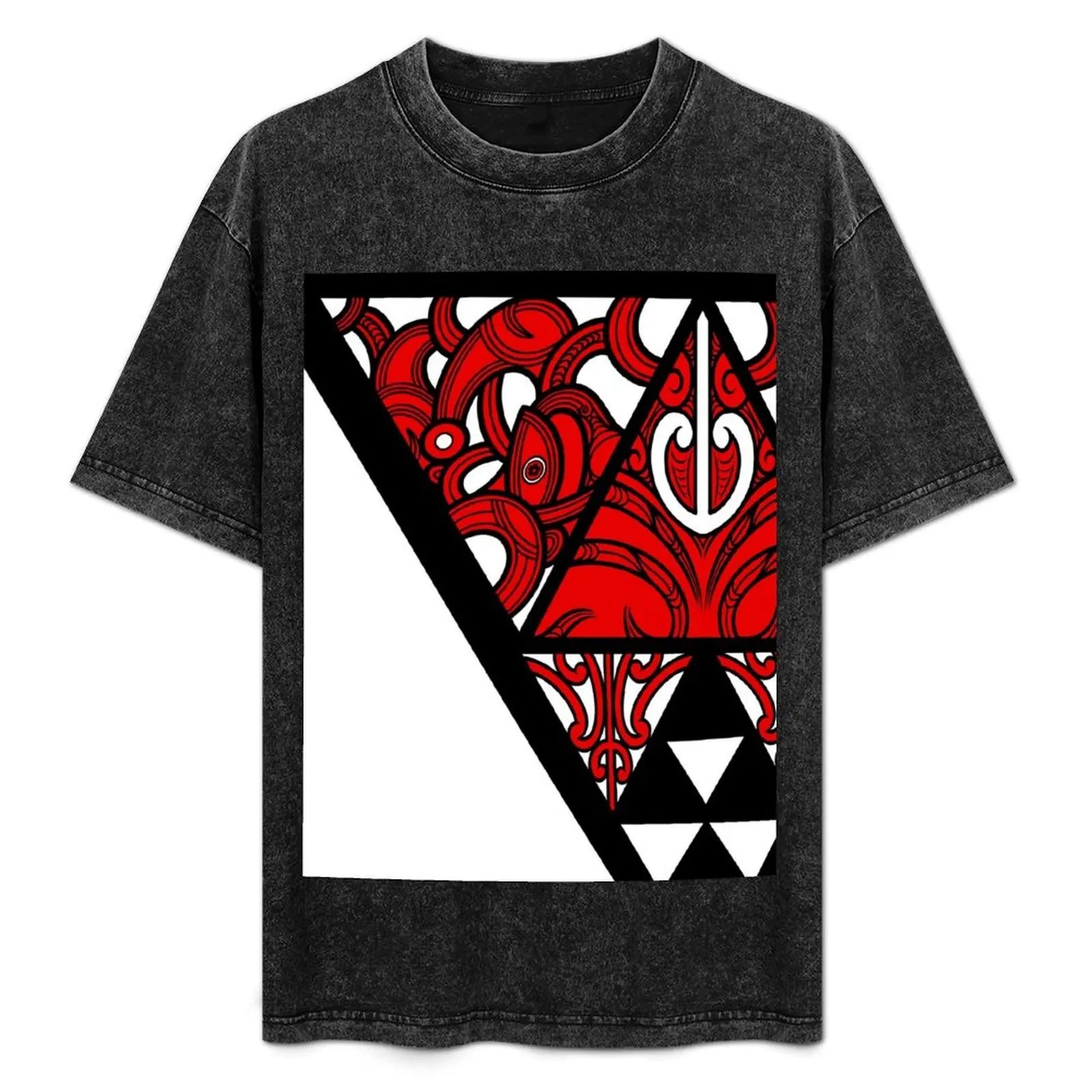 Copy of TNT - Whanau/family - RED single triangle T-Shirt Basic Solid Color Short Sleeve T-Shirt
Copy of TNT - Whanau/family - RED single triangle T-Shirt Basic Solid Color Short Sleeve T-Shirt