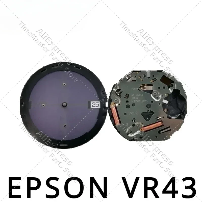 Brand New & Original Japan Eco-Drive VR42A Movement VR43 Single Calendar Solar Movement VR42B VR43B Watch Accessories
Brand New & Original Japan Eco-Drive VR42A Movement VR43 Single Calendar Solar Movement VR42B VR43B Watch Accessories