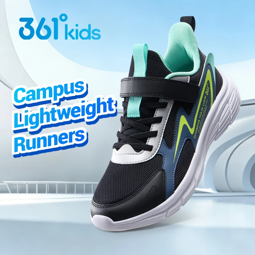 361 Degrees Kids Running Shoes EU33-42 Soft Sole Lightweight Ankle-Protect Children Boy's Sneakers
361 Degrees Kids Running Shoes EU33-42 Soft Sole Lightweight Ankle-Protect Children Boy's Sneakers