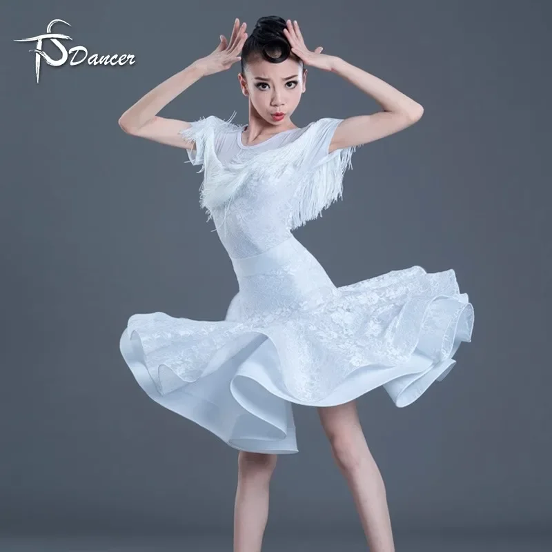 customized Latin dance dress for girls lace tassel fishtail skirt ballroom professional competition regulations grading costume
customized Latin dance dress for girls lace tassel fishtail skirt ballroom professional competition regulations grading costume