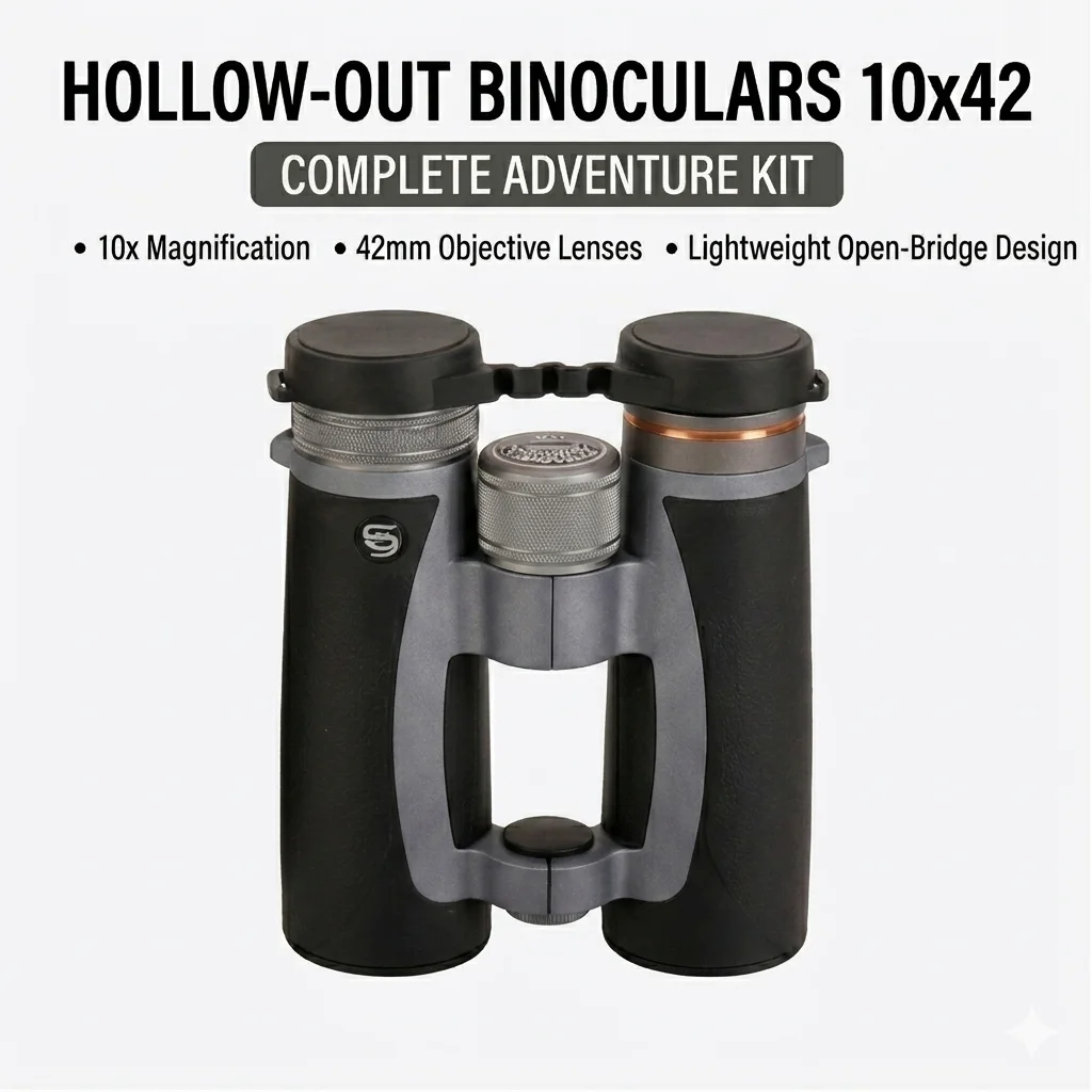 10x42 HD Binoculars Open Bridge Waterproof High Power Telescope for Bird Watching Hunting Camping Hiking Outdoor Adventure Sport
10x42 HD Binoculars Open Bridge Waterproof High Power Telescope for Bird Watching Hunting Camping Hiking Outdoor Adventure Sport
