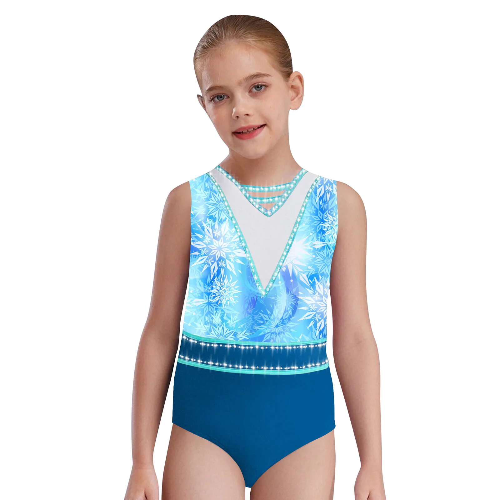 Kids Girls Ballet Jersey Tops Children Sleeveless Tank Rhinestones Rhythmic Gymnastics Leotards Sleeveless Tumbling Bodysuit
Kids Girls Ballet Jersey Tops Children Sleeveless Tank Rhinestones Rhythmic Gymnastics Leotards Sleeveless Tumbling Bodysuit