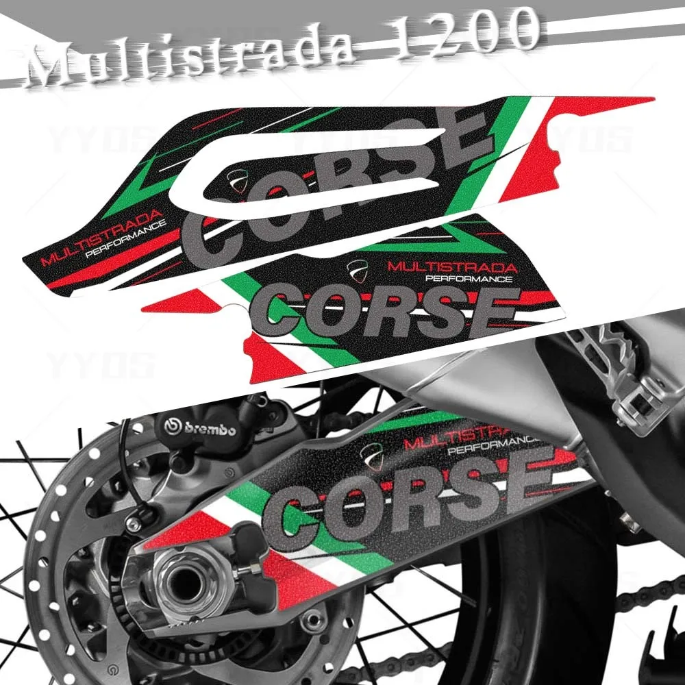For Multistrada 1200 1260 Enduro 2016-2021 Motorcycle Swingarm Sticker Rotating Shaft Swing Arm Protection Decals Waterproof
For Multistrada 1200 1260 Enduro 2016-2021 Motorcycle Swingarm Sticker Rotating Shaft Swing Arm Protection Decals Waterproof
