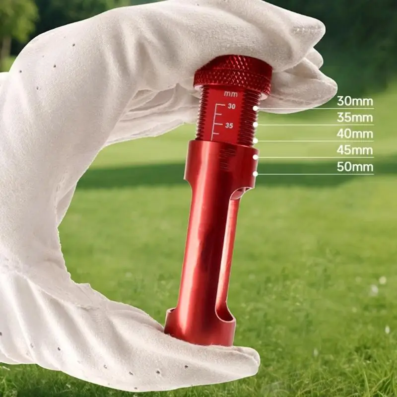 Golf Tees Height Adjuster Elevator Precisions Tees Height Setter Golf Tees Height Gauge Gift for Men and Women
Golf Tees Height Adjuster Elevator Precisions Tees Height Setter Golf Tees Height Gauge Gift for Men and Women