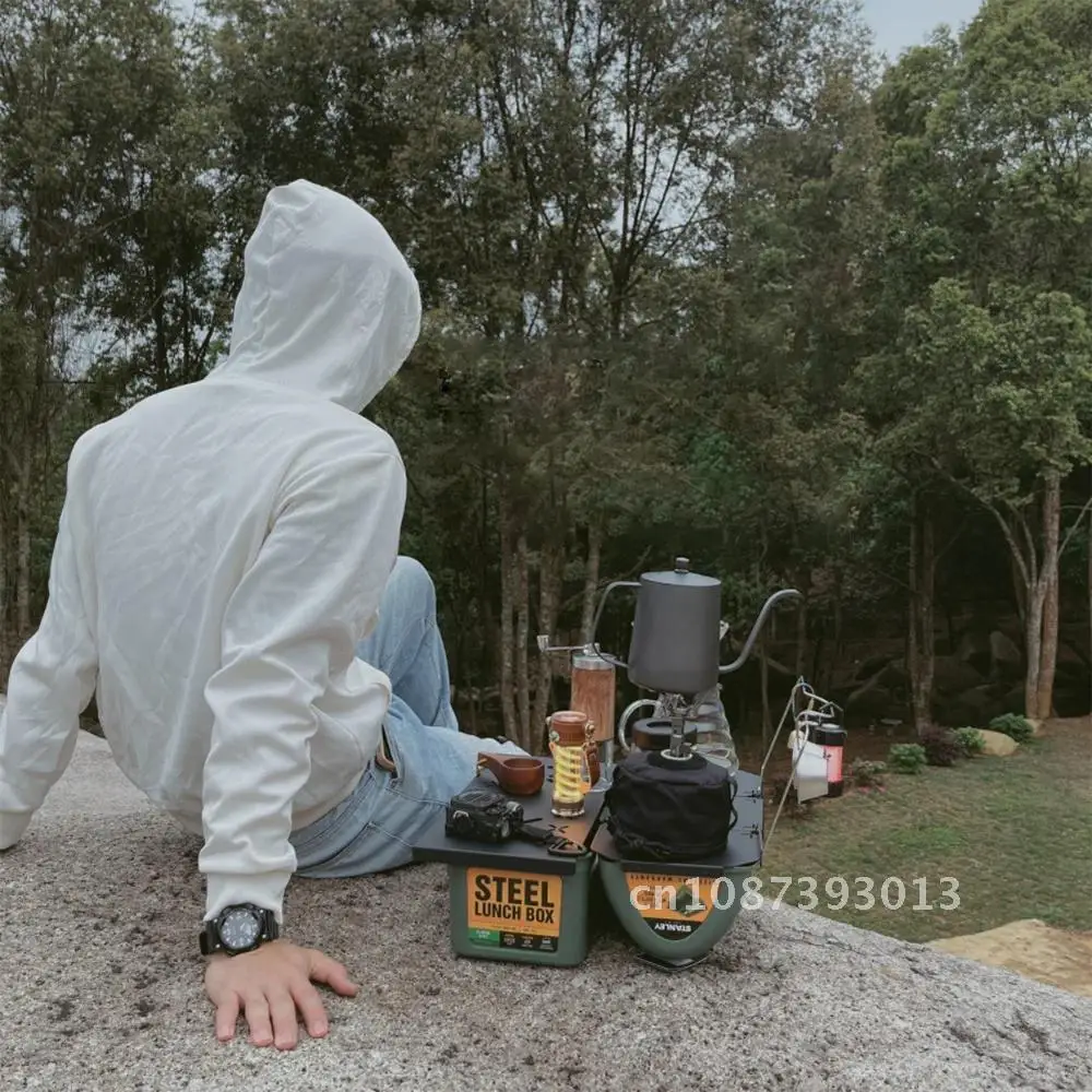 Folding Table Top Metal Table Board Gear Aluminum Alloy Stanley Mini Camping Shelf Lunch Box for 9.4L Plate
Folding Table Top Metal Table Board Gear Aluminum Alloy Stanley Mini Camping Shelf Lunch Box for 9.4L Plate