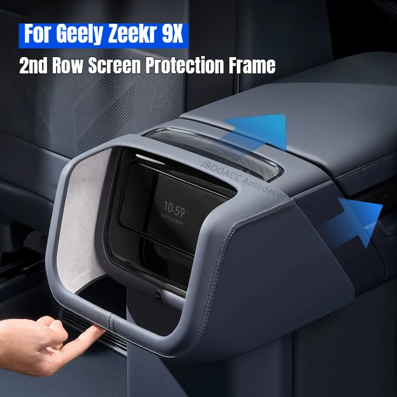 For Geely Zeekr 9X 2025 2026 Car 2nd Row Screen Frame Protector Panel Full Coverage Fridge Console Cover Pad Anti-Kick Interior
For Geely Zeekr 9X 2025 2026 Car 2nd Row Screen Frame Protector Panel Full Coverage Fridge Console Cover Pad Anti-Kick Interior