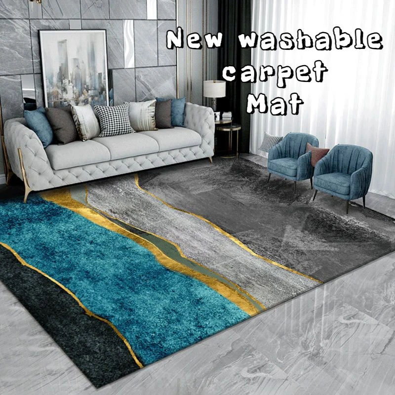 New Modern Carpet Mat for Living Room Luxury Home Decor Large Size Decoration Bedroom Area Rugs Non-slip Washable Mat Bedside
New Modern Carpet Mat for Living Room Luxury Home Decor Large Size Decoration Bedroom Area Rugs Non-slip Washable Mat Bedside