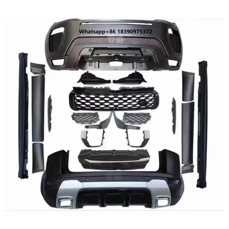 2012-2015 to 2018 Evoque Bumper Surround Low-End to High-End Conversion Old to New Body Kit
2012-2015 to 2018 Evoque Bumper Surround Low-End to High-End Conversion Old to New Body Kit