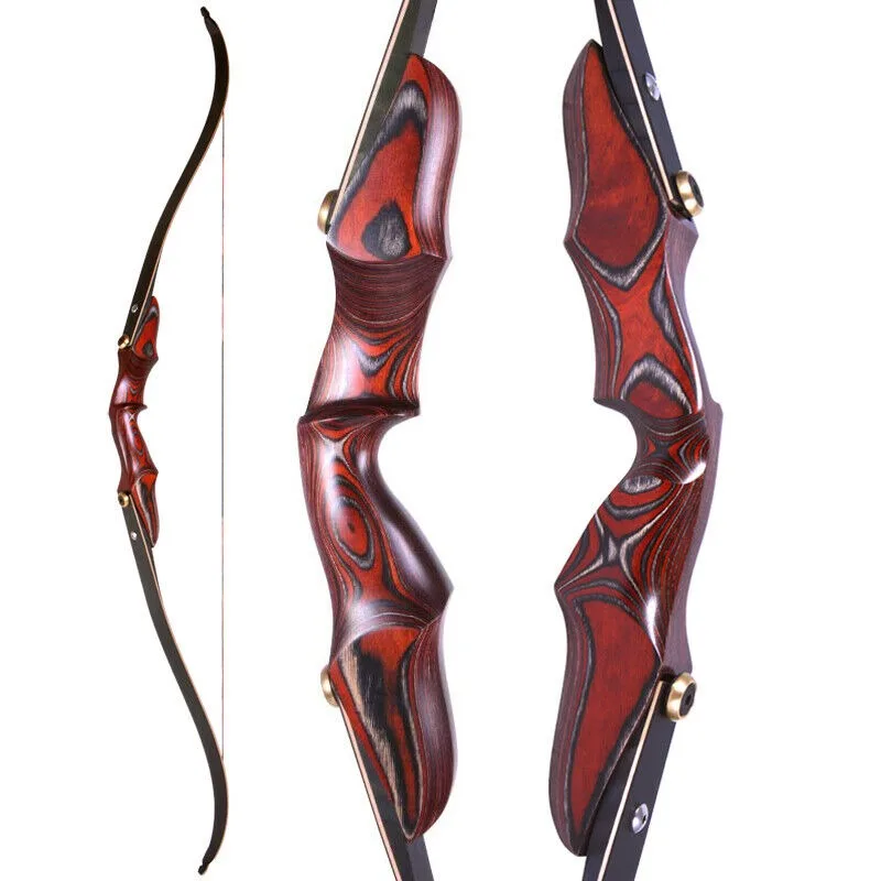 Archery 58" ILF Recurve Bow Wooden 15" Riser Takedown Archery American Hunting BowTarget Shooting
Archery 58" ILF Recurve Bow Wooden 15" Riser Takedown Archery American Hunting BowTarget Shooting