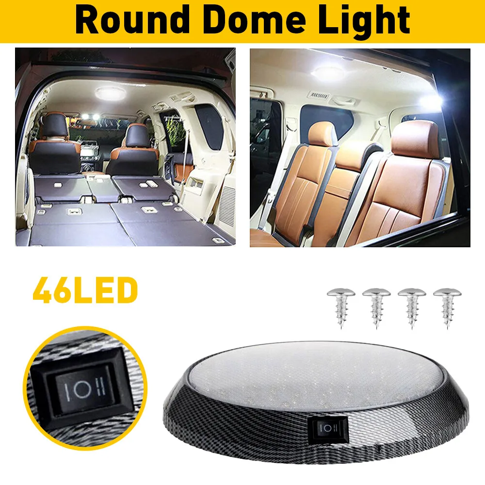 12V Stainless Steel LED Dome Light Boat Marine RV Cabin Ceiling Lamp 5.12"
12V Stainless Steel LED Dome Light Boat Marine RV Cabin Ceiling Lamp 5.12"