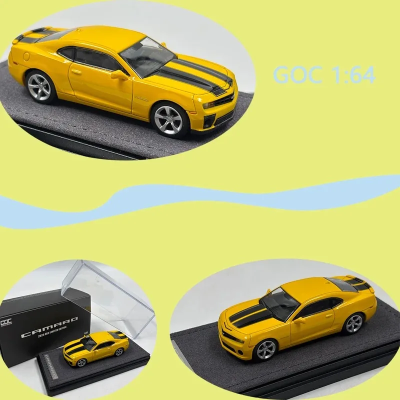 GOC 1:64 Scale Camaro-Yellow Alloy Car Model Ornament Souvenir Display Collection Hobby Gift
GOC 1:64 Scale Camaro-Yellow Alloy Car Model Ornament Souvenir Display Collection Hobby Gift