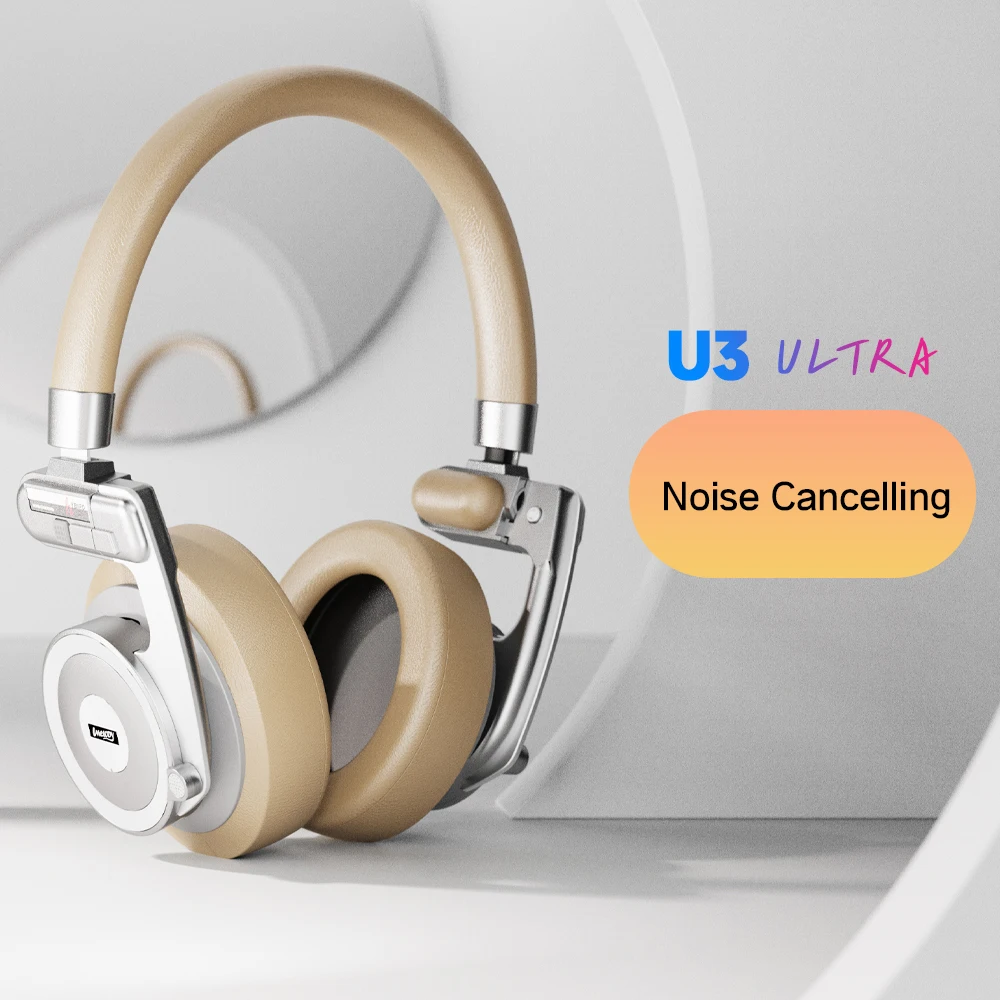 UMELODY U3 Ultra Active Noise Cancelling Headphones ANC Retro Wireless BT 5.4 Headsets 2 In 1 OVER-EAR ON-EAR Metal Headphones
UMELODY U3 Ultra Active Noise Cancelling Headphones ANC Retro Wireless BT 5.4 Headsets 2 In 1 OVER-EAR ON-EAR Metal Headphones
