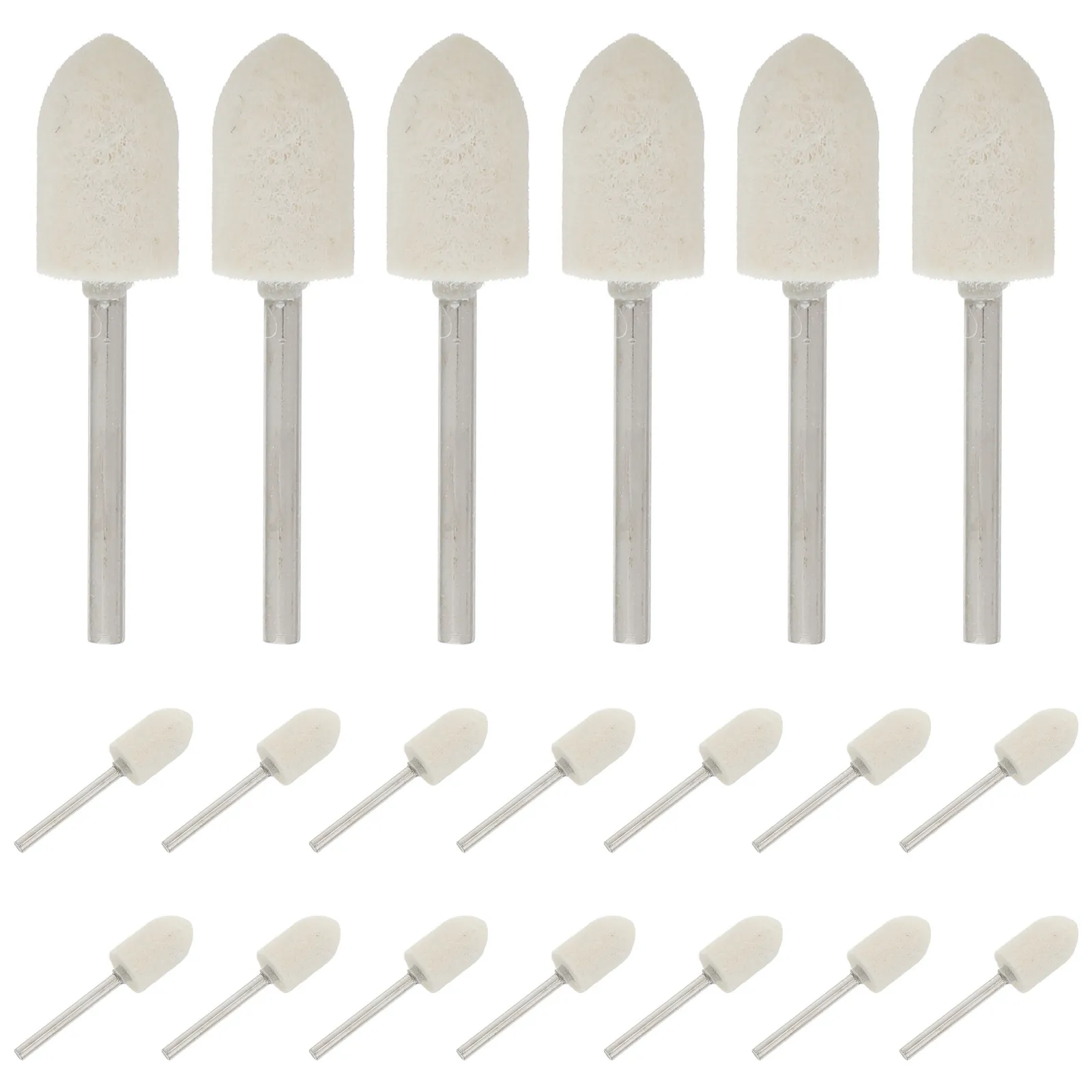 20Pcs Wool Felt Polishing Heads Conical Rotary Tool Accessories Precision Buffing Pads for Jewelry Metal Wood Car Detailing
20Pcs Wool Felt Polishing Heads Conical Rotary Tool Accessories Precision Buffing Pads for Jewelry Metal Wood Car Detailing