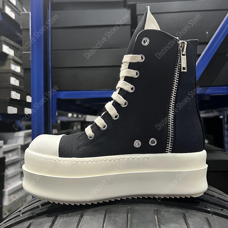 Platform 6cm Canvas Shoes RO Casual Luxury Men Shoes Double Bottom High Top Women Sneakers Classic Zip Height-Increasing Shoes
Platform 6cm Canvas Shoes RO Casual Luxury Men Shoes Double Bottom High Top Women Sneakers Classic Zip Height-Increasing Shoes