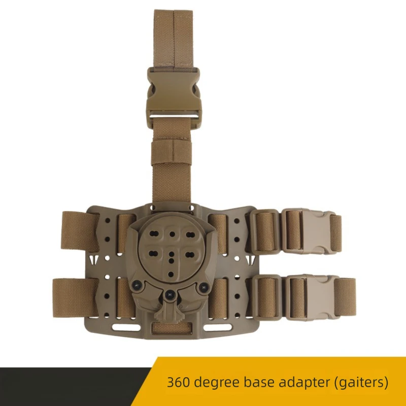 360° Rotatable Adapter Base with Strap Tactical Leg Mount Quick Attach Accessories
360° Rotatable Adapter Base with Strap Tactical Leg Mount Quick Attach Accessories