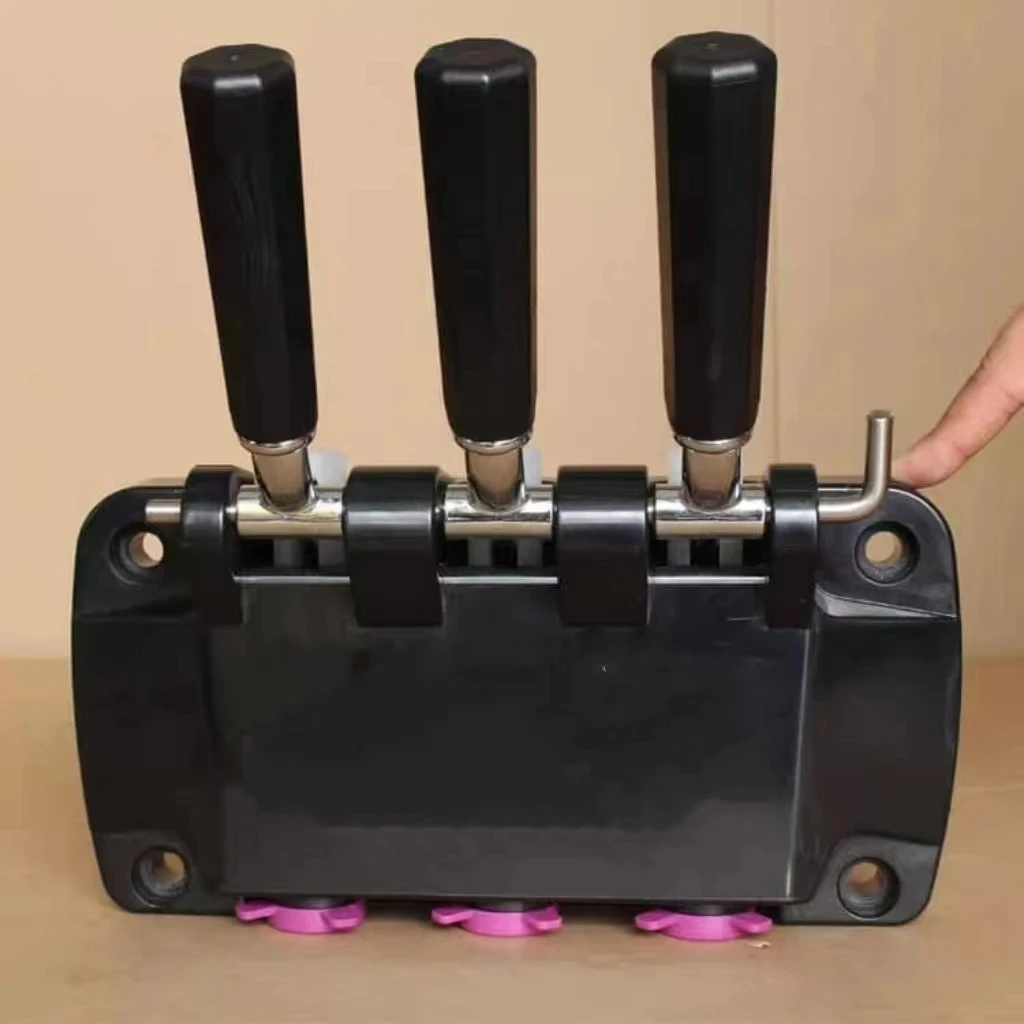 Black Discharge Valve Front Block Panel Spare Part For MK Soft Serve Ice Cream Machine Ahead Plate Replacements Brand New
Black Discharge Valve Front Block Panel Spare Part For MK Soft Serve Ice Cream Machine Ahead Plate Replacements Brand New